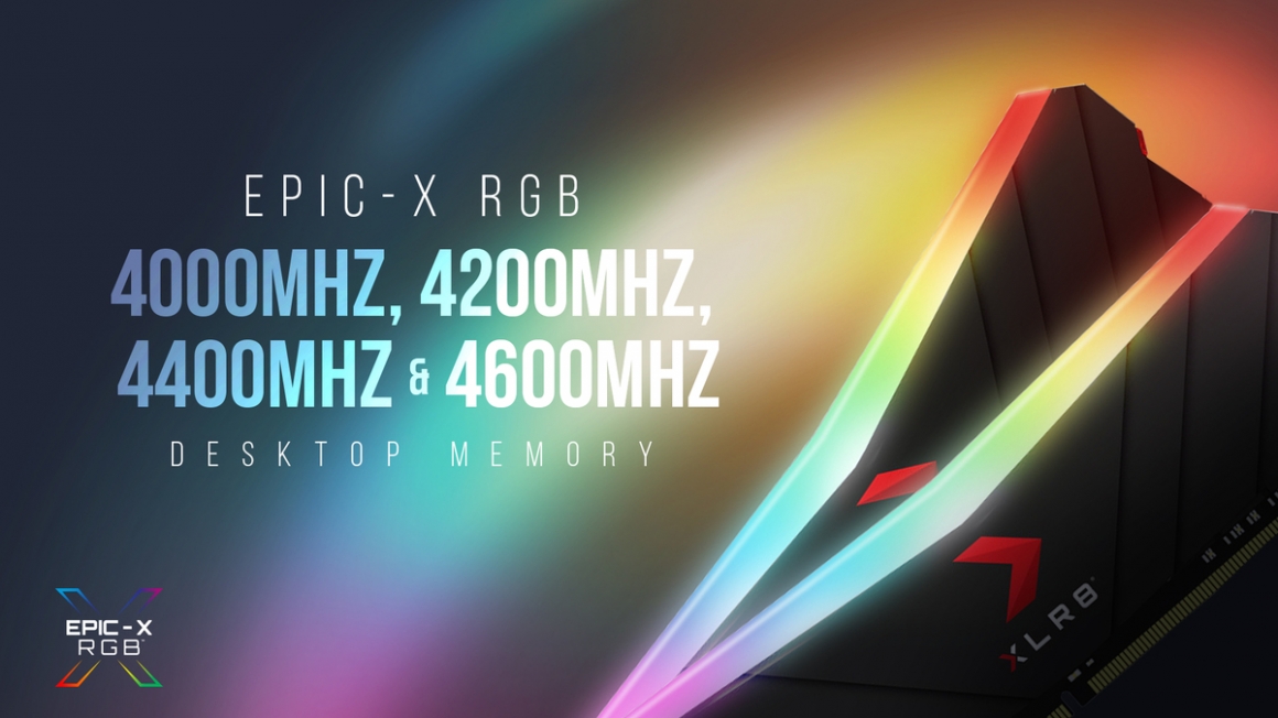 Image: PNY XLR8 Gaming EPIC-X RGB DDR4 4,200MHz-4,600MHz Desktop Memory