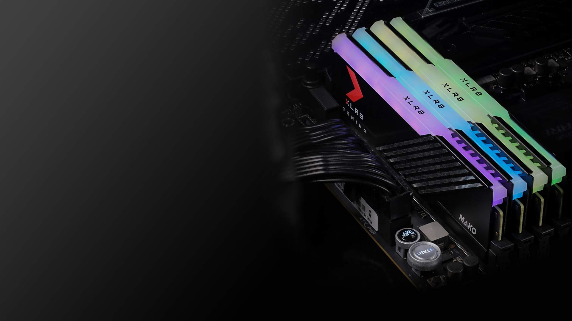 XLR8 DDR5 6000MHz MAKO RGB Desktop Memory-PNY