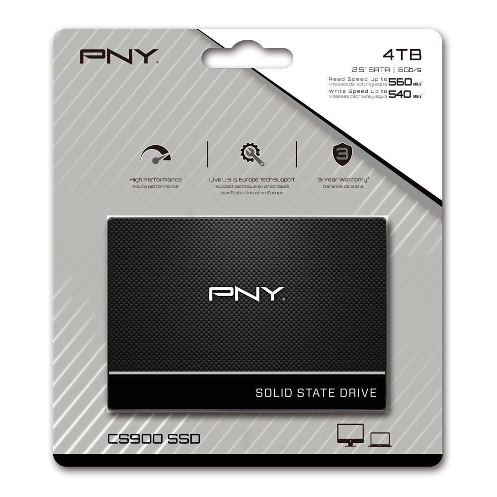 PNY CS900 500GB SSD M.2 SATA III - COMPOSANTS PC GAMER MAROC