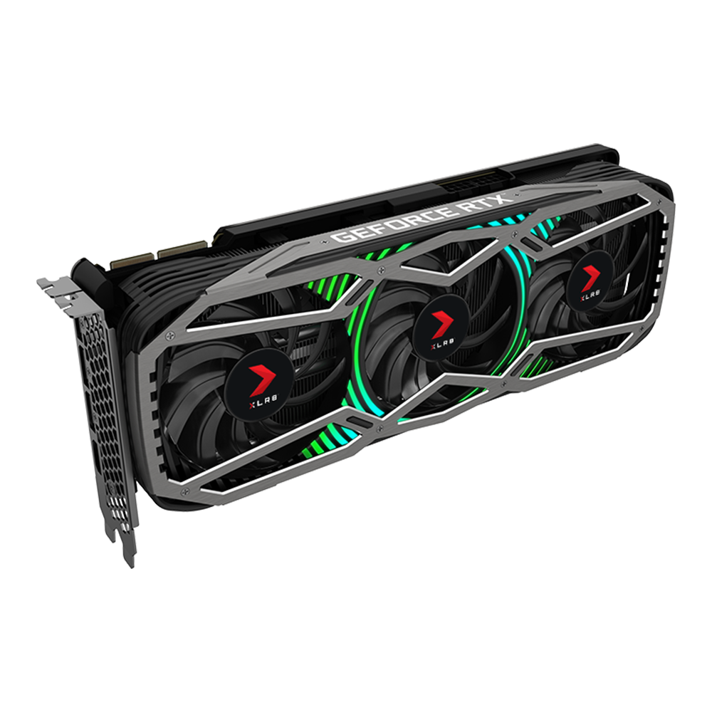 PNY GeForce RTX™ 3070 8GB XLR8 Gaming REVEL EPIC-X RGB™ Triple Fan