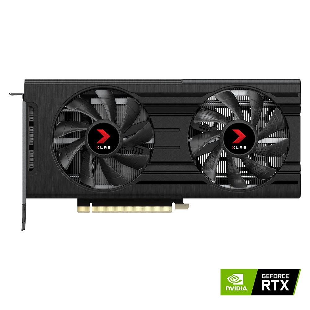 PNY GeForce RTX™ 3050 8GB XLR8 Gaming REVEL EPIC-X RGB™ Dual Fan