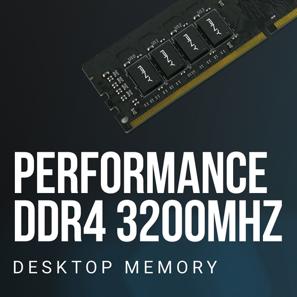 Performance DDR4 3200MHz CL16 デスクトップメモリキット-PNY Japan