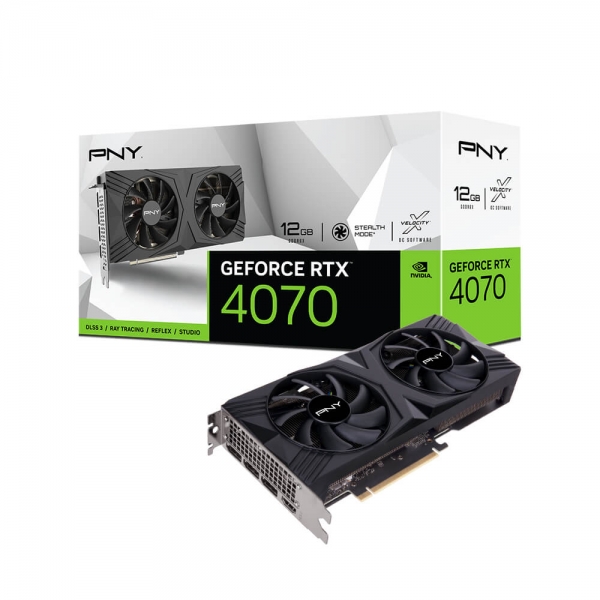 PNY GeForce RTX 4070 12GB 雙風扇VERTO款-PNY 必恩威亞太有限公司