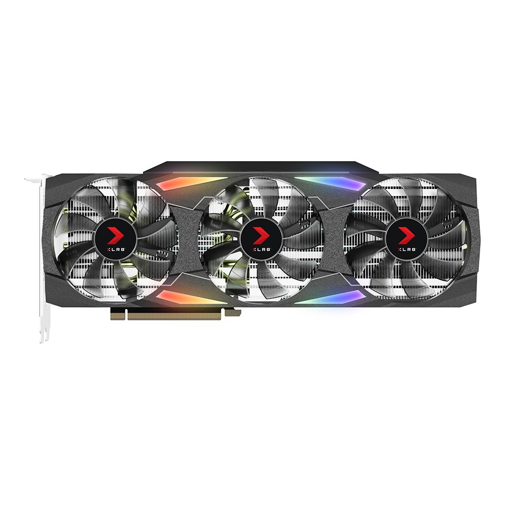 PNY GeForce RTX™ 3070 Ti 8GB XLR8 Gaming  EPIC-X RGB™ 三風扇UPRISING款