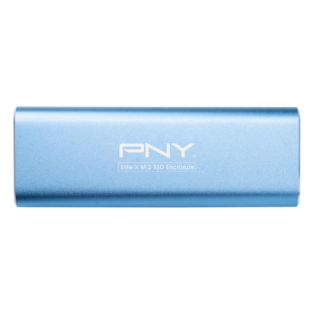 PNY Elite-X PCIe SSD外接盒 USB3.2 Gen 2 (航太藍)
