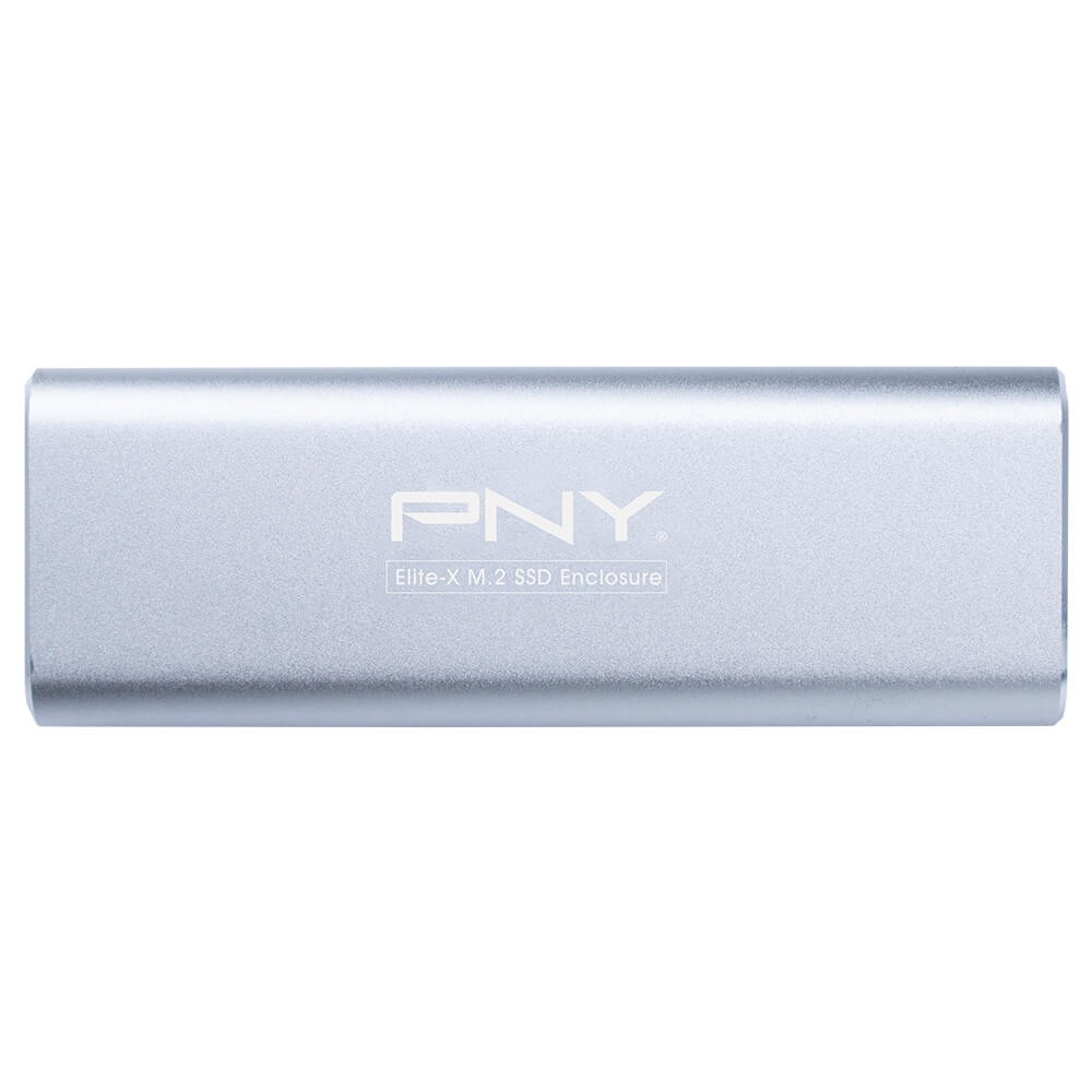 PNY Elite-X PCIe SSD外接盒 USB3.2 Gen 2 (星光銀)