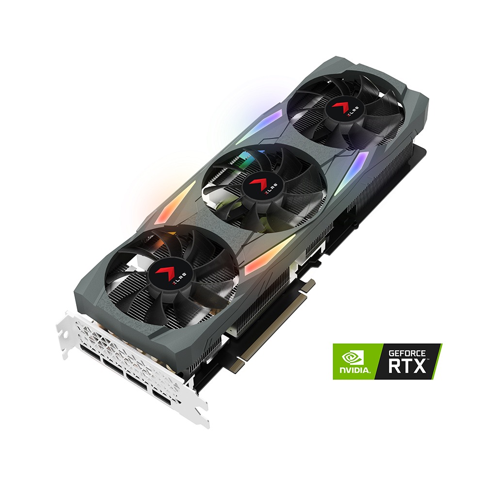 PNY GeForce RTX™ 3080 12GB XLR8 Gaming  EPIC-X RGB™ 超頻 三風扇UPRISING款(LHR)